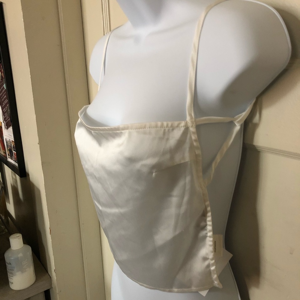 BRAND NEW backless satin crop top!